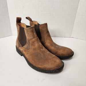 Born Brown Leather Chealsea Boots Men's Size 9 M